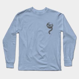 Mechanical Eye (Gray) T-Shirt Long Sleeve T-Shirt